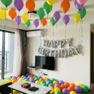 kids' bright birthday surprise