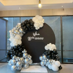 monochrome elite chrome silver & midnight black organic arch