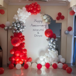 the arch of romance signature wall